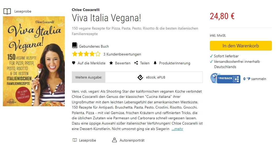 Viva Italia vegana
